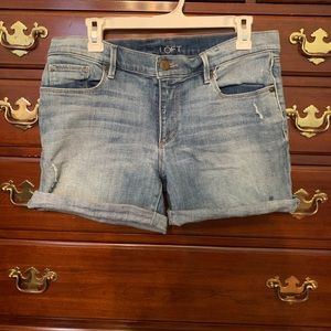 LOFT Denim Shorts